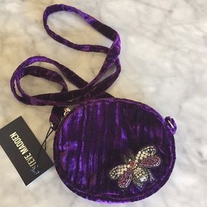 Steve Madden Purple Blotus Crossbody/New